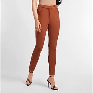 NEW Express High Waisted Supersoft Double Knit Skinny Pant S